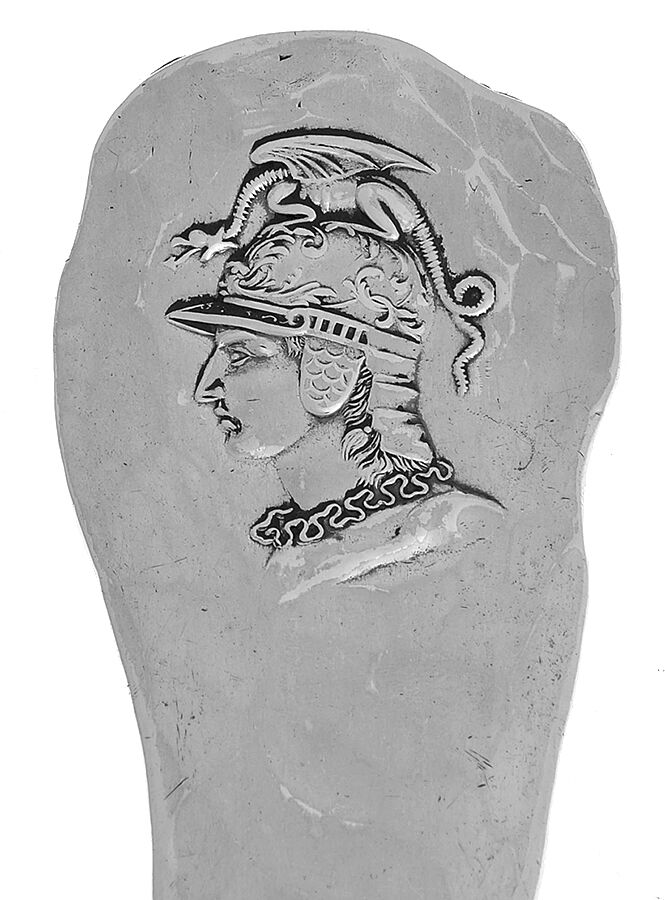 Medallion (Sterling, 1885) Large Solid Soup Ladle by Duhme Co-2