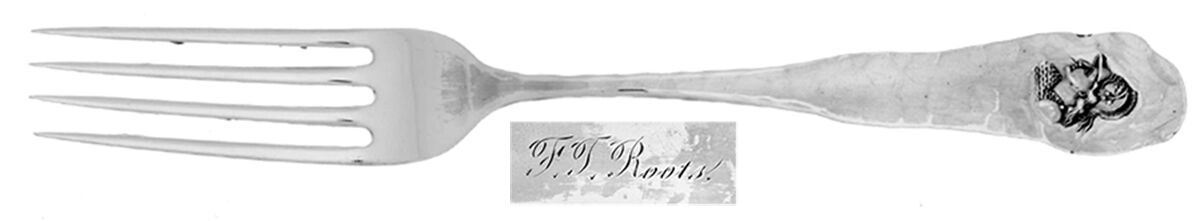 Medallion (Sterling, 1885) Fork by Duhme Co-1