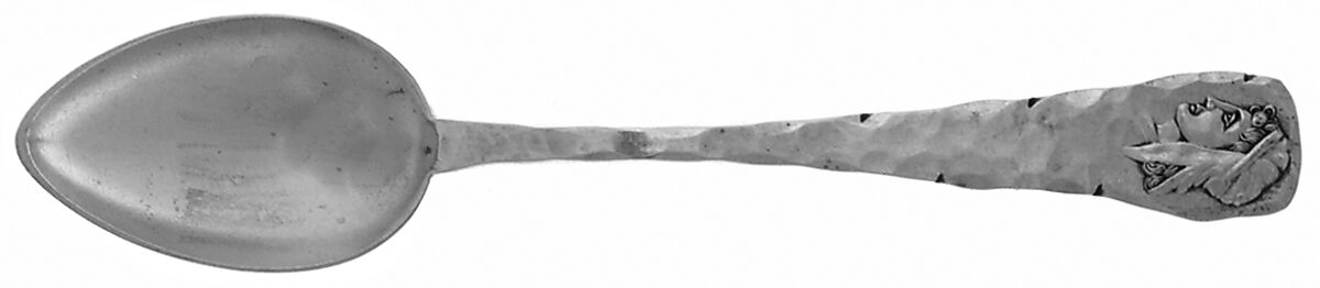 Medallion (Sterling, 1885) Demitasse Spoon by Duhme Co-1