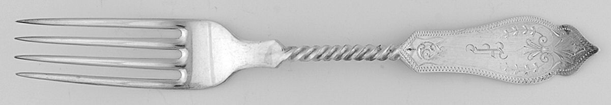 No 1 (Sterling, 1869) Fork by Duhme Co-1