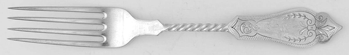 No 1 (Sterling, 1869) Fork by Duhme Co-1
