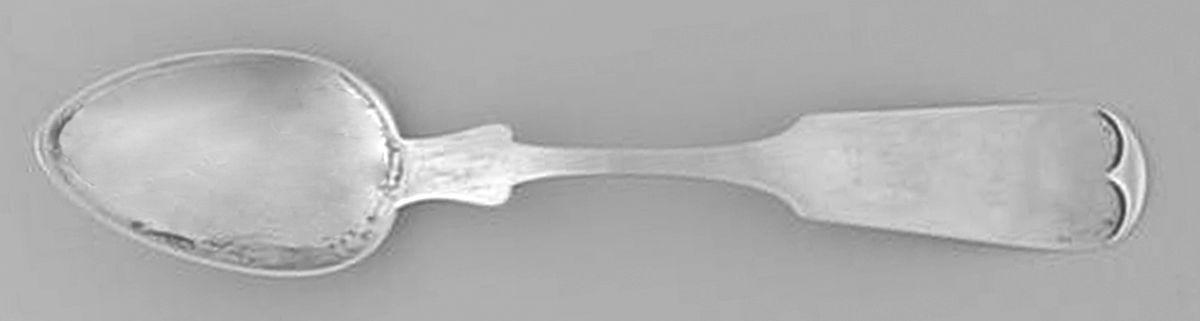 Tipped (Sterling, 1885) Five O'Clock Teaspoon by Duhme Co-1