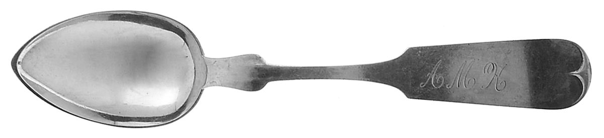 Tipped (Sterling, 1885) Tablespoon (Serving Spoon) by Duhme Co-1