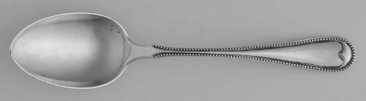 Bead (Sterling, 1893) Demitasse Spoon by Durgin-1