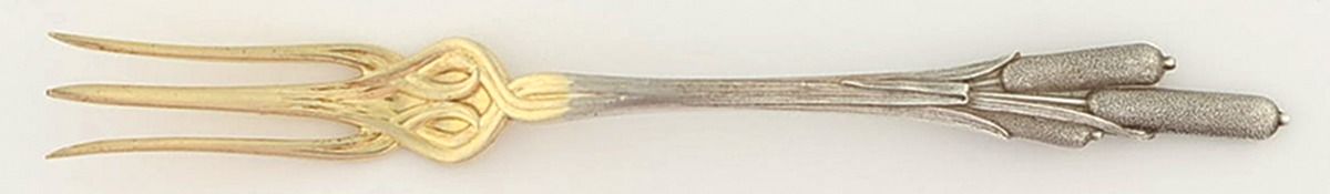 Cat Tails (Sterling, 1898) Individual Berry Fork by Durgin-1