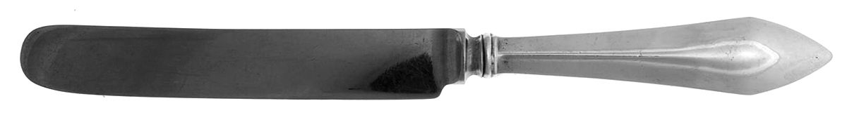 Chatham (Sterling, 1915) Old French Hollow Knife with Bolster by Durgin-1
