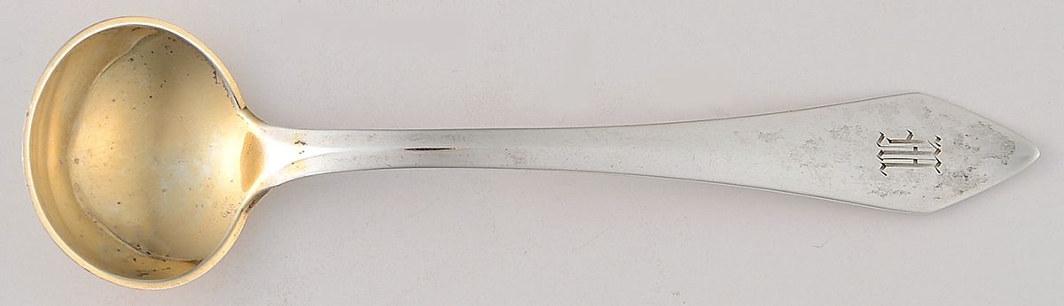 Chatham (Sterling, 1915) Master Salt Spoon by Durgin-1