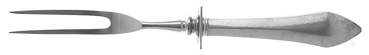 Chatham (Sterling, 1915) Small Steak Carving Fork with Stainless Prongs by Durgin-1