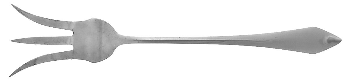 Chatham (Sterling, 1915) Large Lettuce Serving Fork by Durgin-1