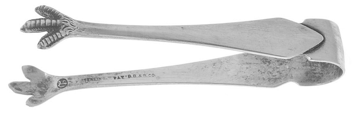 Chatham (Sterling, 1915) Bon Bon Tongs by Durgin-1