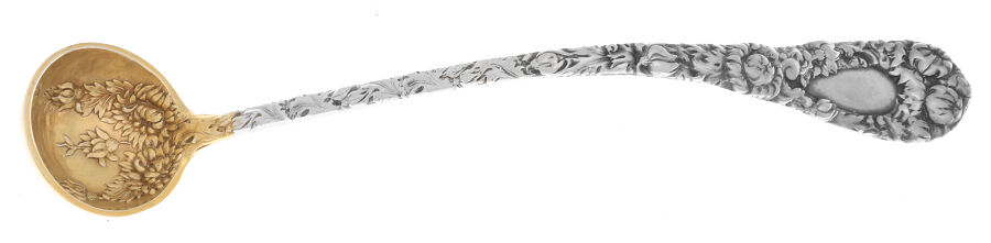 Chrysanthemum (Sterling, 1893) Mustard Spoon by Durgin-1