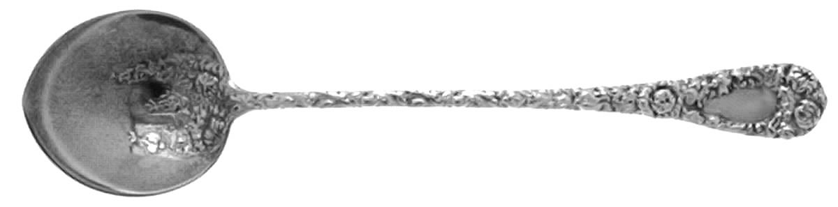 Chrysanthemum (Sterling, 1893) Large Chocolate Spoon by Durgin-1