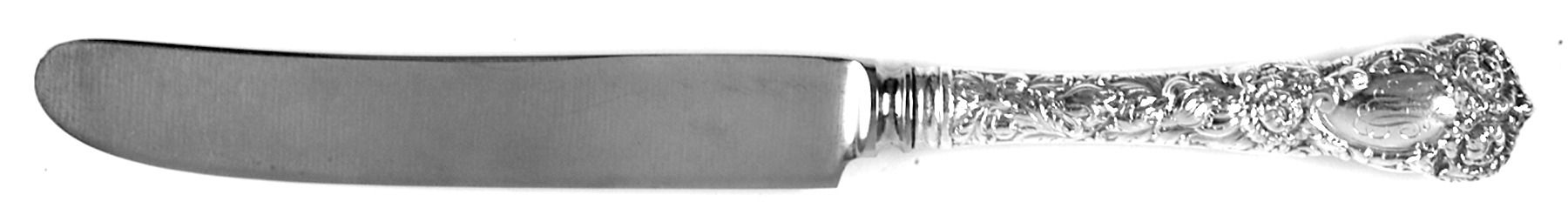 Chrysanthemum (Sterling, 1893) Old French Hollow Knife with Bolster by Durgin-1