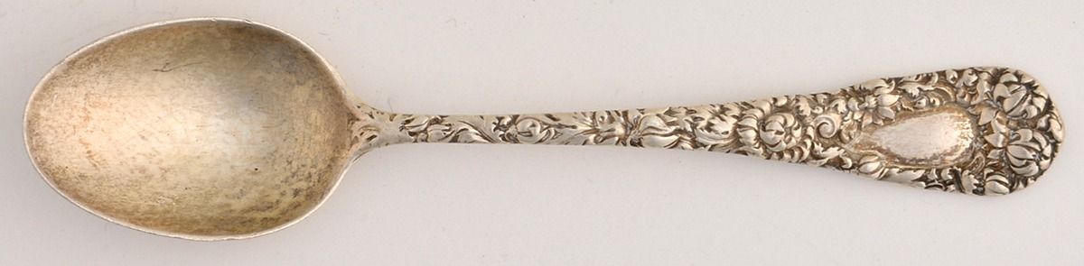 Chrysanthemum (Sterling, 1893) Demitasse Spoon by Durgin-1