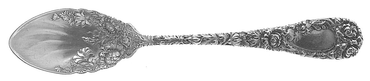 Chrysanthemum (Sterling, 1893) Ice Cream Spoon Individual by Durgin-1