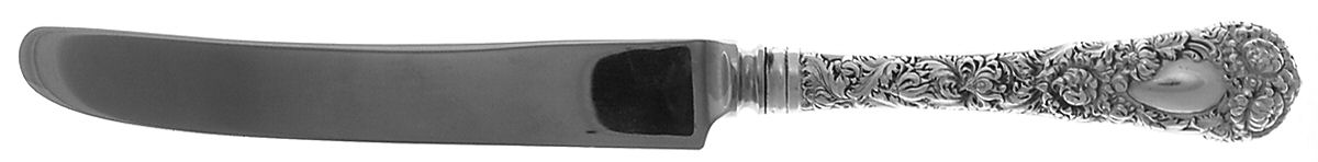 Chrysanthemum (Sterling, 1893) New Style Old French Hollow Knife with Bolster by Durgin-1