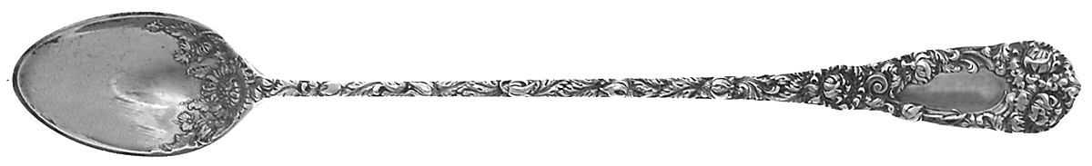 Chrysanthemum (Sterling, 1893) Iced Tea Spoon by Durgin-1