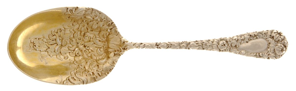 Chrysanthemum (Sterling, 1893) Caddy Scoop by Durgin-1