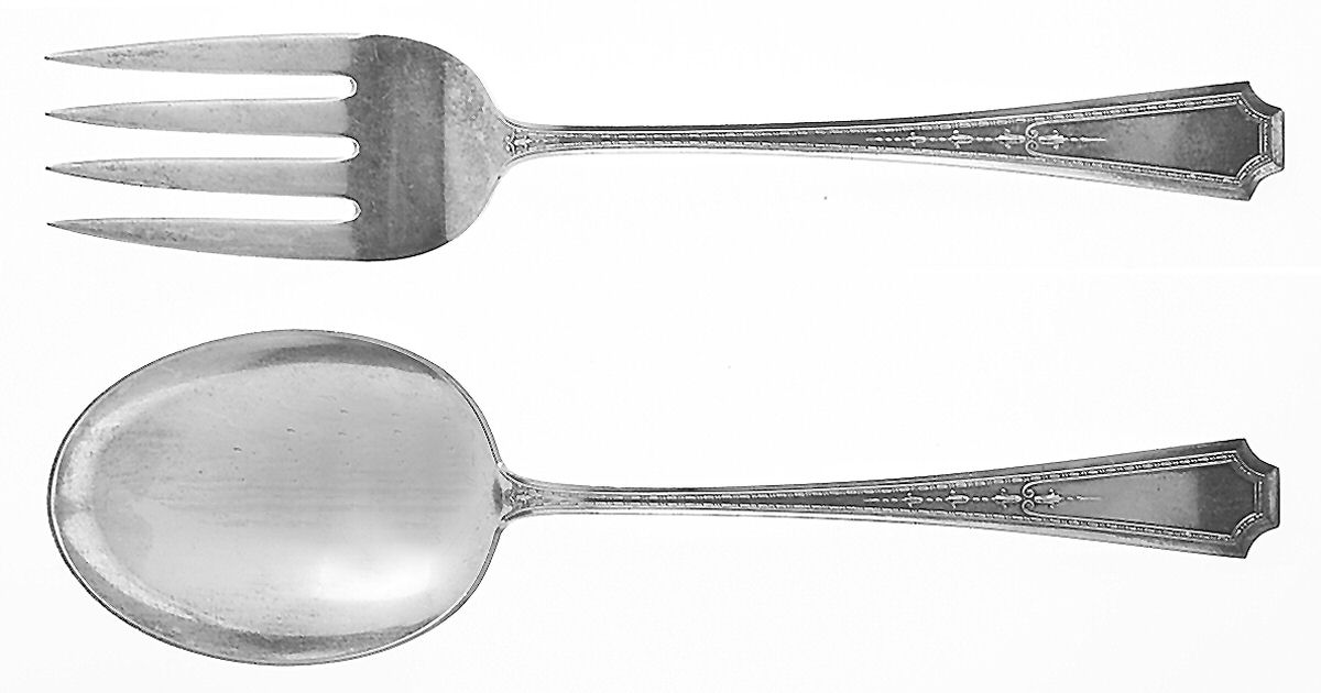 Colfax (Sterling, 1922) Solid Serving Set by Durgin-1