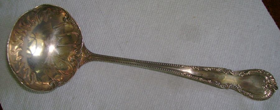 Cromwell (Sterling, 1893) Oyster Ladle Solid Piece by Durgin-1