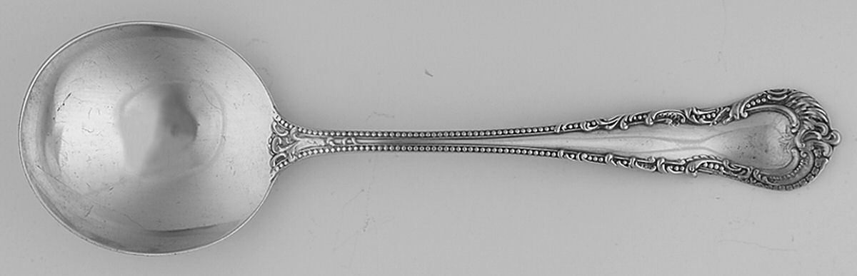 Cromwell (Sterling, 1893) Round Bowl Soup Spoon (Gumbo) by Durgin-1