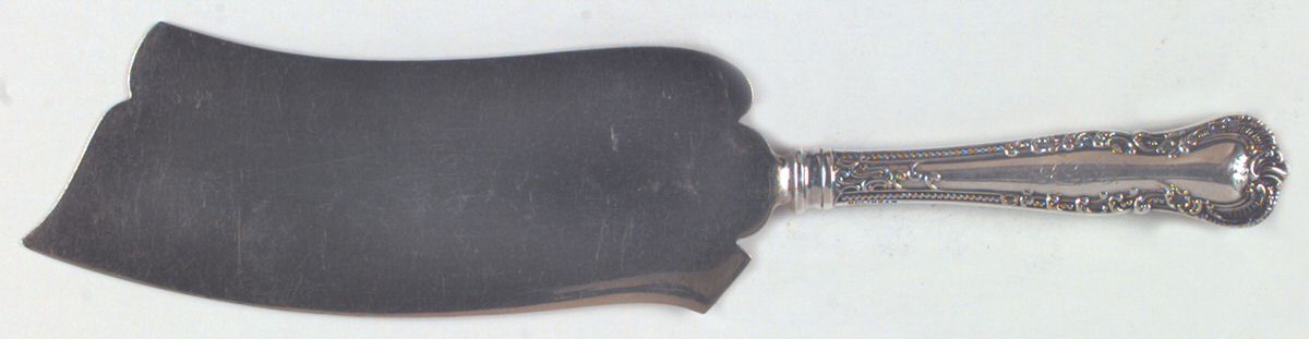 Cromwell (Sterling, 1893) Large Hollow Handle Ice Cream Slicer Sterling Bld by Durgin-1