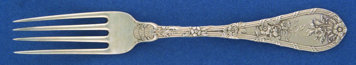 Dauphin (Sterling, 1897, No Monograms) Fork by Durgin-1
