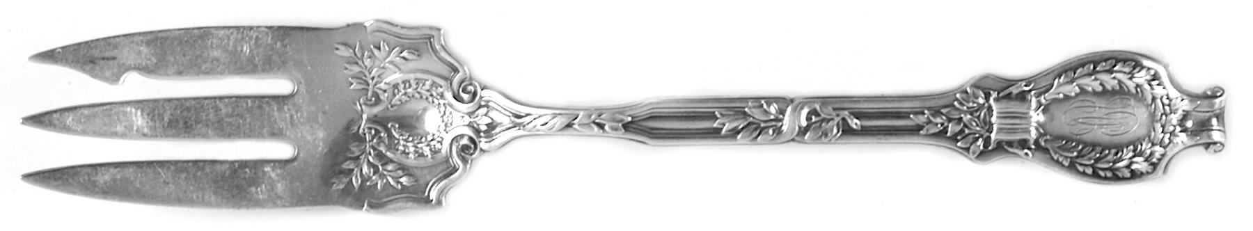 Du Barry (Sterling, 1901) Pastry Fork by Durgin-1