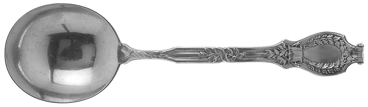 Du Barry (Sterling, 1901) Round Bowl Soup Spoon (Gumbo) by Durgin-1
