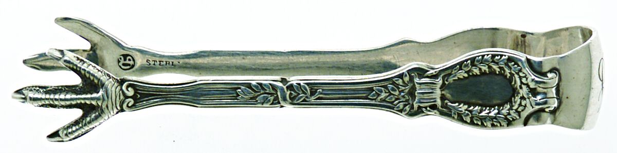 Du Barry (Sterling, 1901) Bon Bon Tongs by Durgin-1