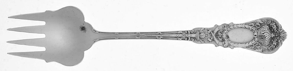 Empire (Sterling, 1895) Large Individual Terrapin Fork by Durgin-1