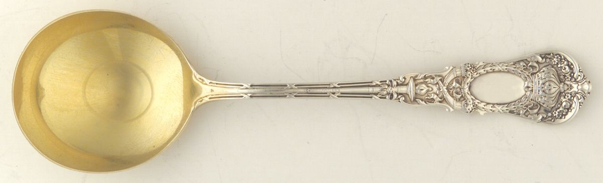 Empire (Sterling, 1895) Round Bowl Soup Spoon (Cream Soup) by Durgin-1