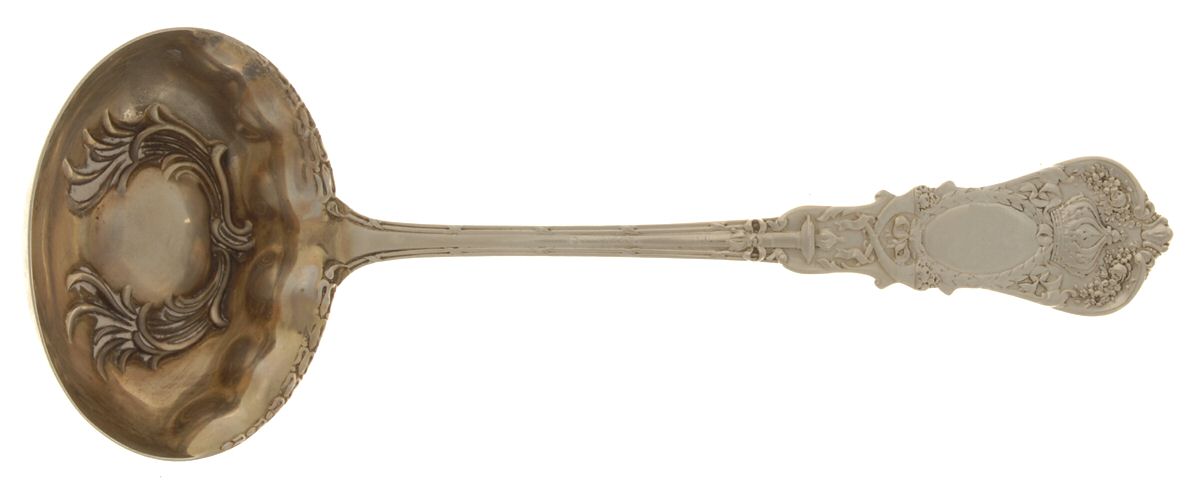 Empire (Sterling, 1895) Solid Gravy Ladle by Durgin-1