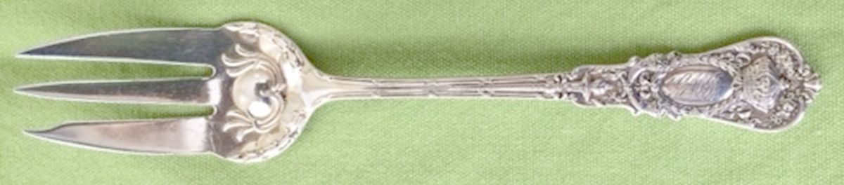 Empire (Sterling, 1895) Old Style Pickle Fork by Durgin-1