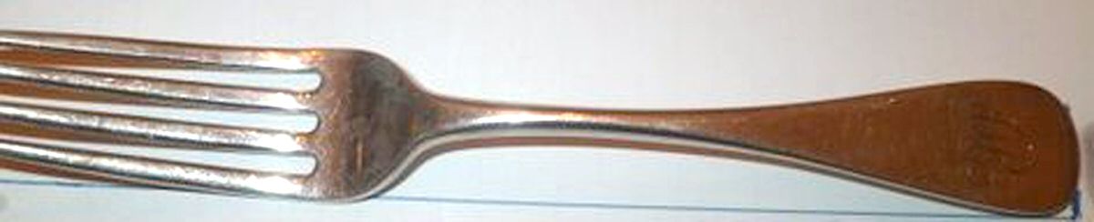 English Antique (Sterling, 1887) Fork by Durgin-1