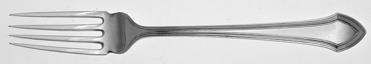 Essex (Sterling, 1911) Solid Youth Tea Fork by Durgin-1