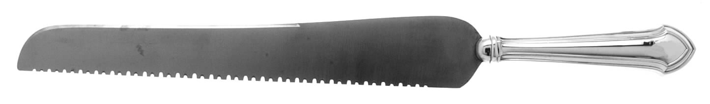 Essex (Sterling, 1911) Bread Knife with Silverplate Blade by Durgin-1