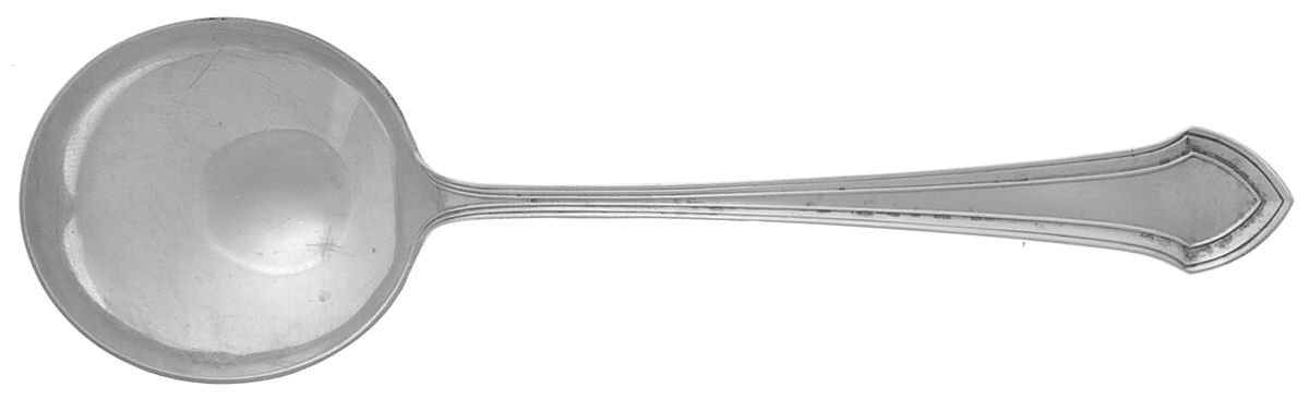 Essex (Sterling, 1911) Round Bowl Soup Spoon (Gumbo) by Durgin-1