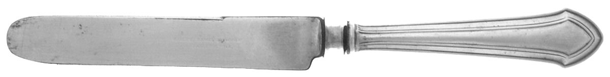 Essex (Sterling, 1911) Blunt Hollow Knife with Bolster by Durgin-1