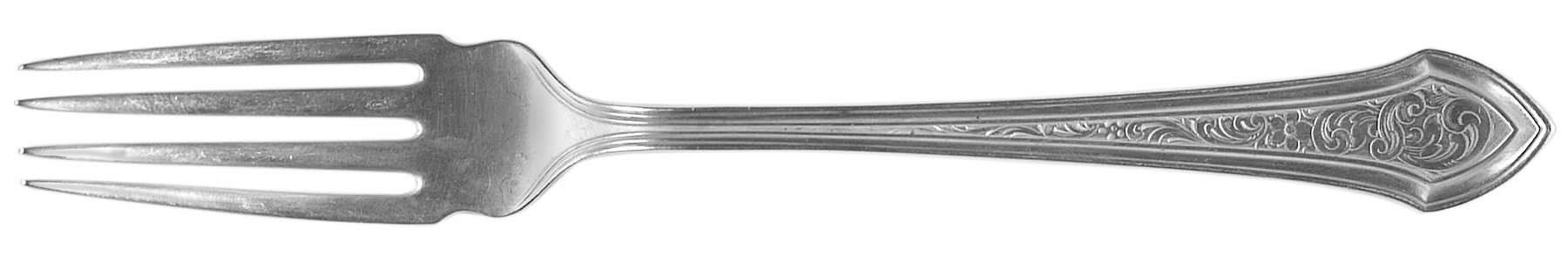 Essex No.5-Engraved (Sterling, 1911) Fork by Durgin-1