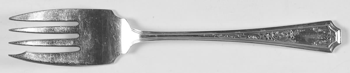 Fairfax No. 4-B-Engv (Sterling, 1910) Individual Salad Fork by Durgin-1