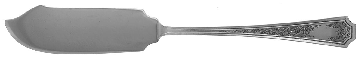 Fairfax No. 4-B-Engv (Sterling, 1910) Flat Handle Master Butter Knife by Durgin-1
