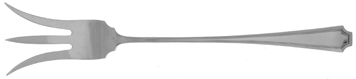 Fairfax (Sterling, 1910) Large Lettuce Serving Fork by Durgin-1