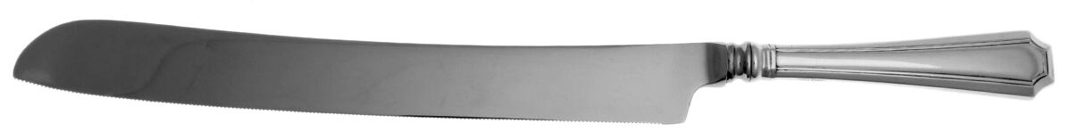 Fairfax (Sterling, 1910) Wedding Cake Knife with Stainless Blade HC by Durgin-1