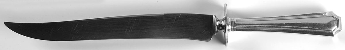 Fairfax (Sterling, 1910) Large Stainless Blade Roast Carving Knife by Durgin-1
