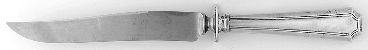 Fairfax (Sterling, 1910) Small Steak Carving Knife with Stainless Blade by Durgin-1