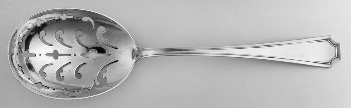 Fairfax (Sterling, 1910) Ice Serving Spoon Large by Durgin-1