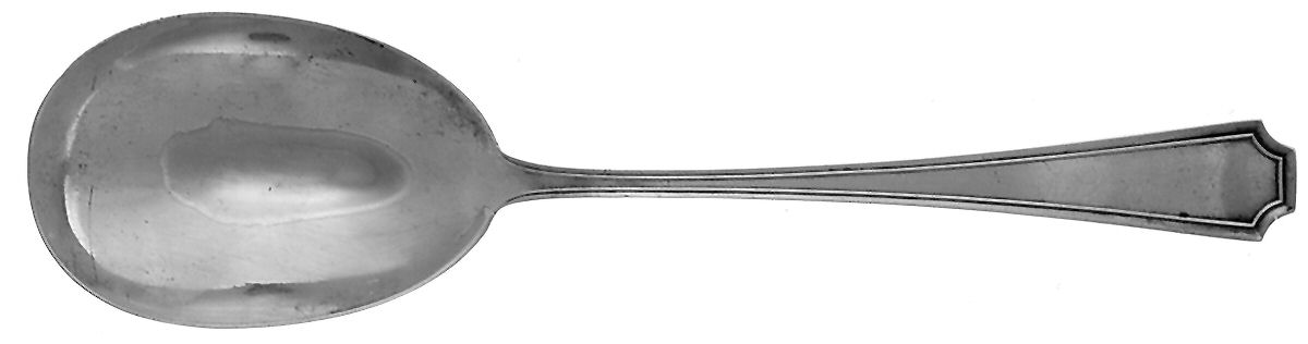 Fairfax (Sterling, 1910) Preserve Spoon by Durgin-1