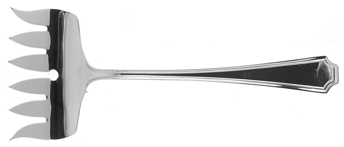 Fairfax (Sterling, 1910) Small Solid Tined Sardine Serving Fork by Durgin-1