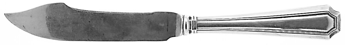 Fairfax (Sterling, 1910) Individual Hollow Handle Fish Knife-Sterling Blade by Durgin-1